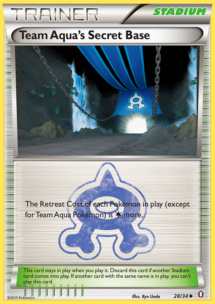 Team Aqua's Secret Base (28/34) [XY: Double Crisis] | Odin's Place