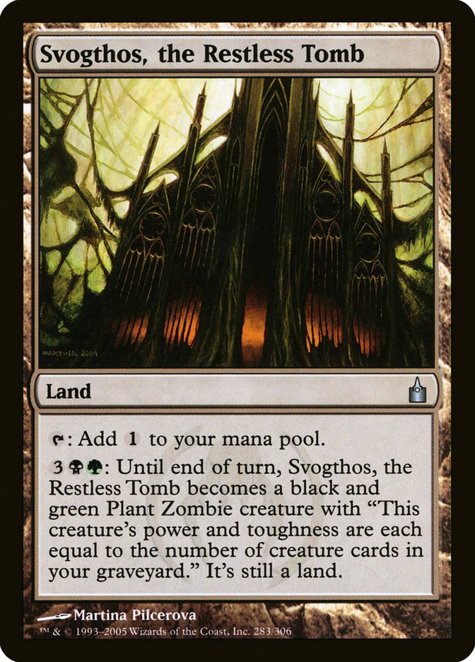 Svogthos, the Restless Tomb (283) [Ravnica: City of Guilds] | Odin's Place
