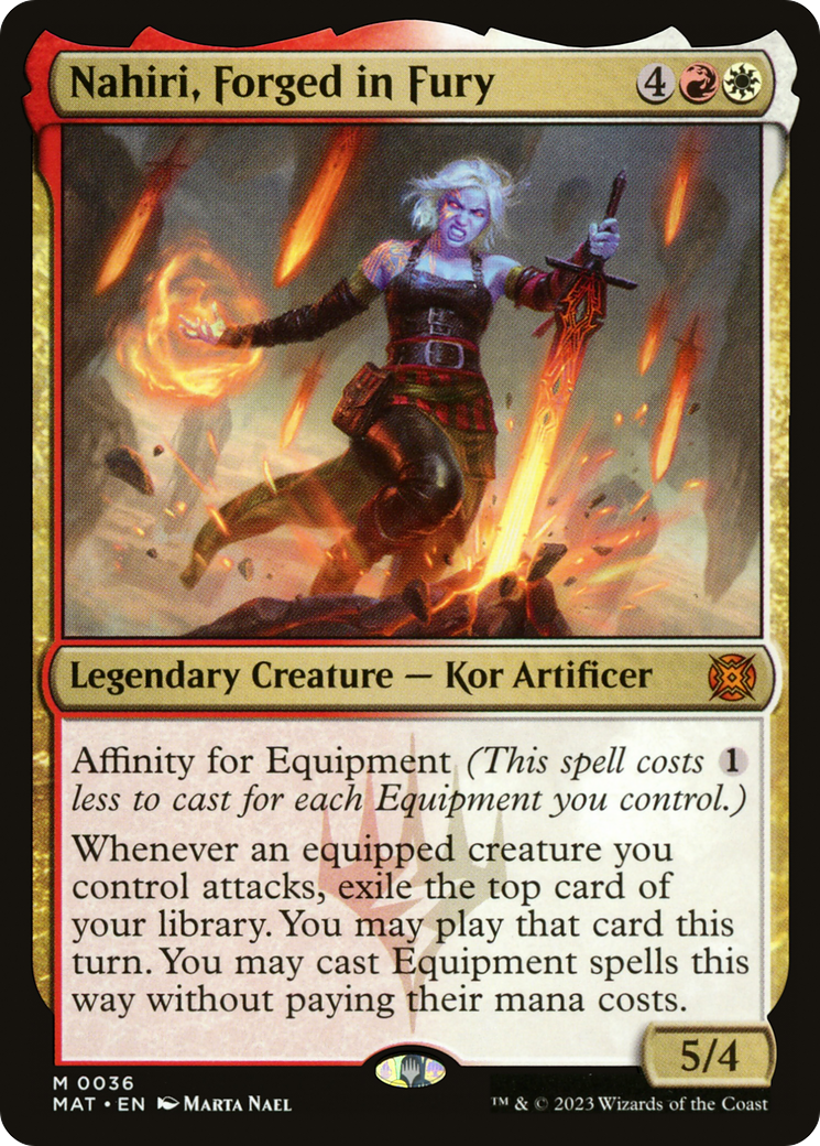 Nahiri, Forged in Fury [March of the Machine: The Aftermath] | Odin's Place