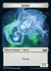 Fish // Spirit Double-Sided Token [Streets of New Capenna Tokens] | Odin's Place