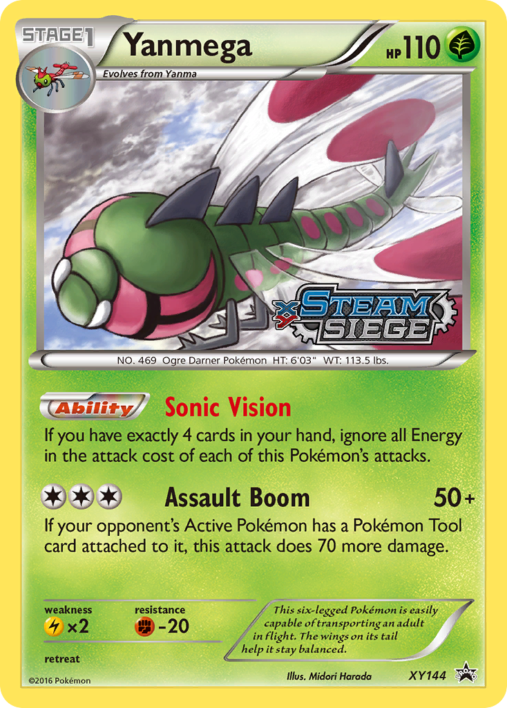 Yanmega (XY144) [XY: Black Star Promos] | Odin's Place