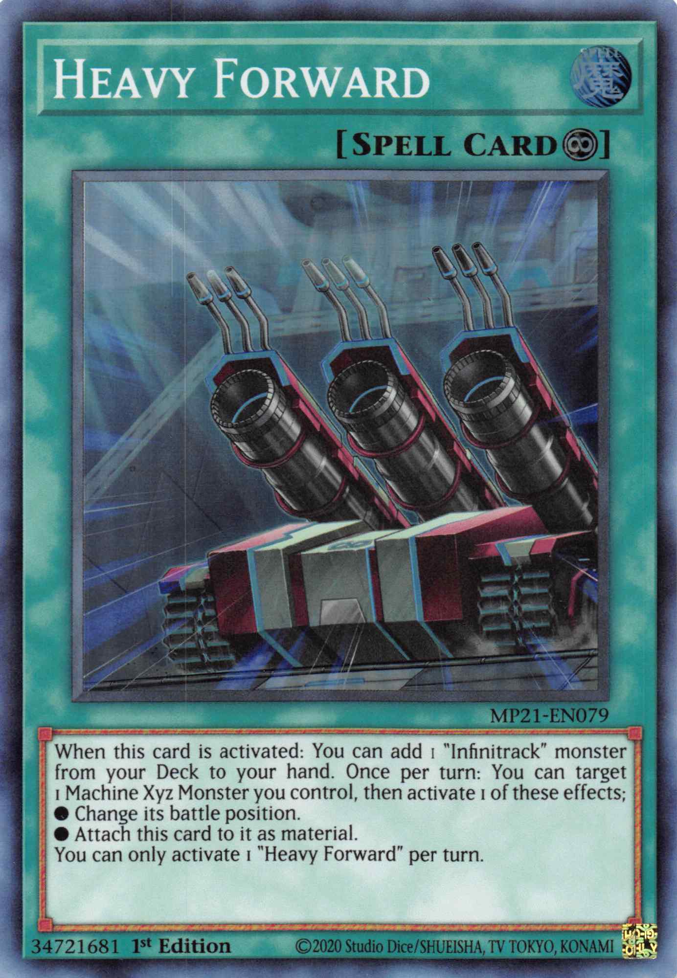 Heavy Forward [MP21-EN079] Super Rare | Odin's Place