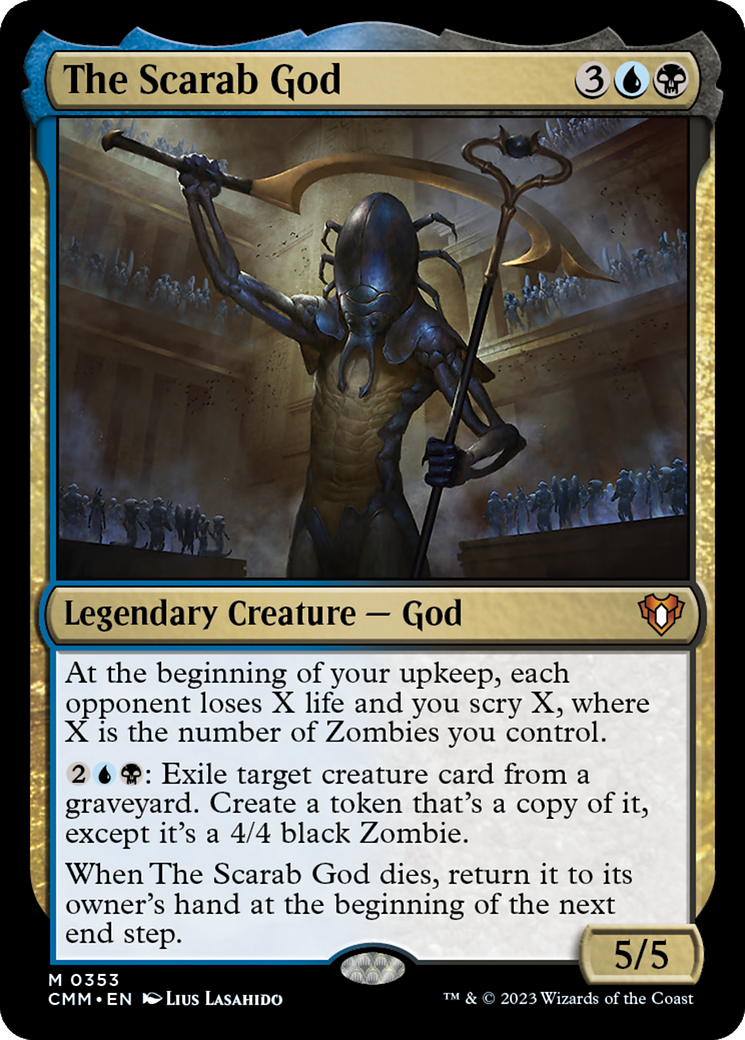 The Scarab God [Commander Masters] | Odin's Place