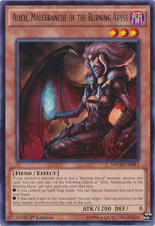 Alich, Malebranche of the Burning Abyss [NECH-EN083] Rare | Odin's Place