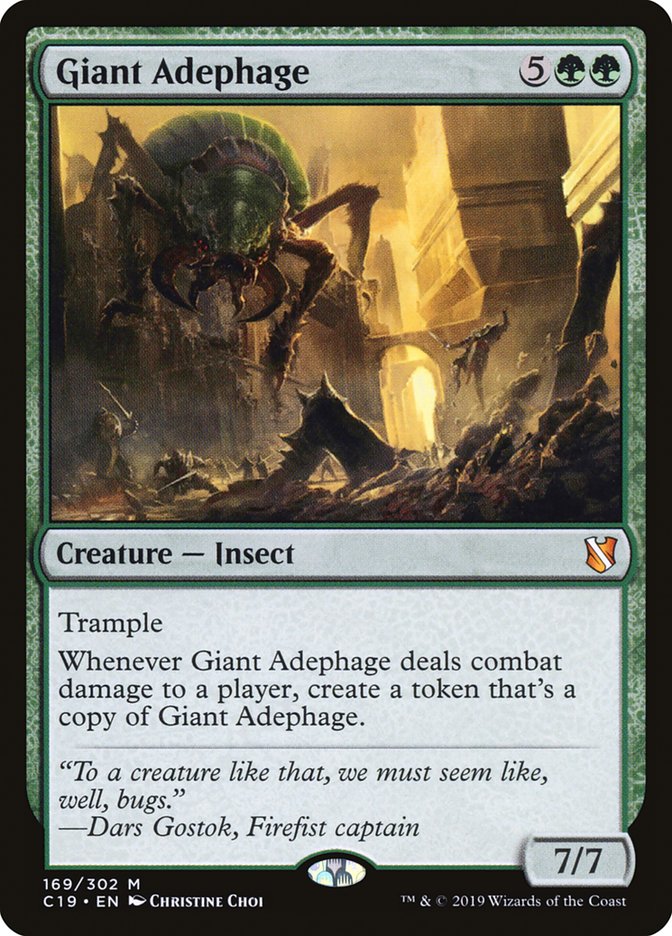 Giant Adephage [Commander 2019] | Odin's Place
