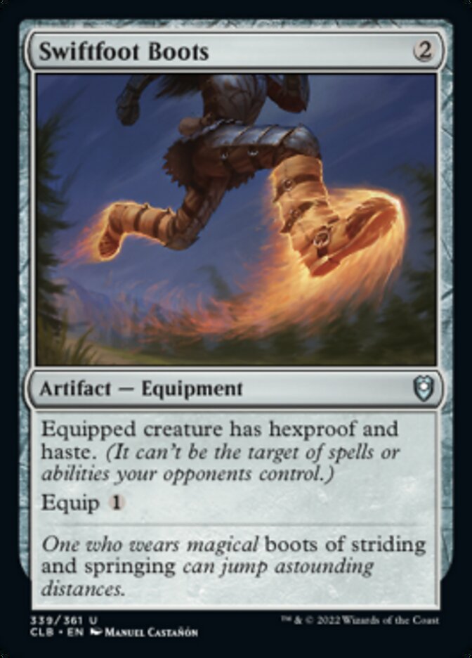 Swiftfoot Boots [Commander Legends: Battle for Baldur's Gate] | Odin's Place