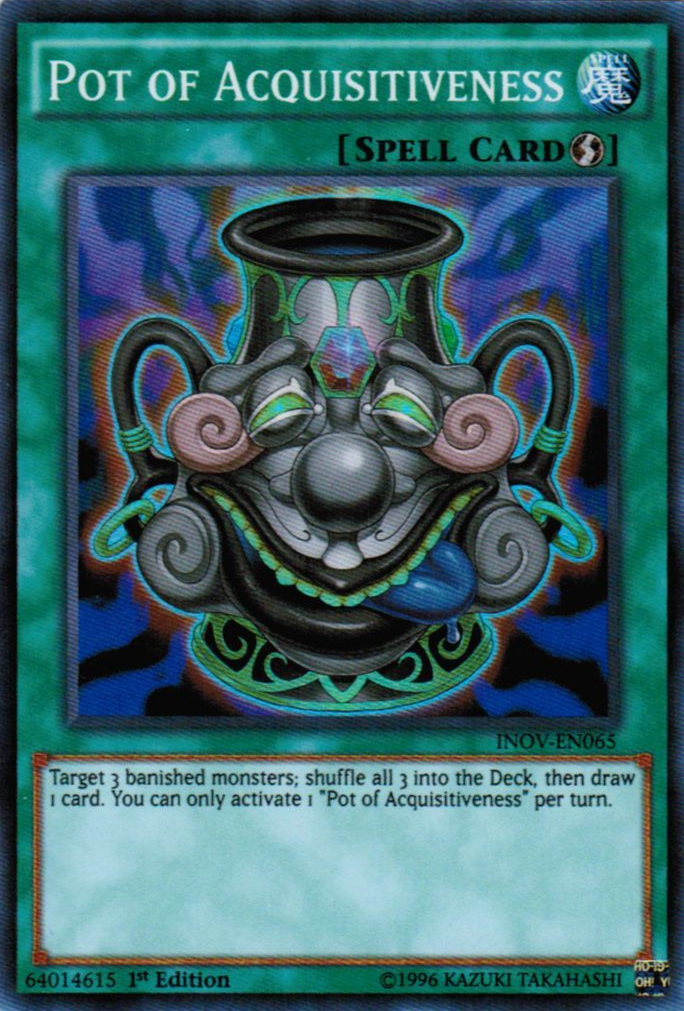 Pot of Acquisitiveness [INOV-EN065] Super Rare | Odin's Place