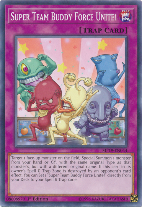 Super Team Buddy Force Unite! [MP19-EN054] Common | Odin's Place