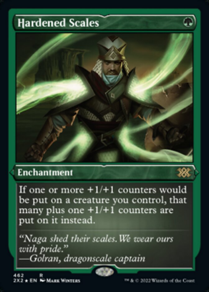 Hardened Scales (Foil Etched) [Double Masters 2022] | Odin's Place