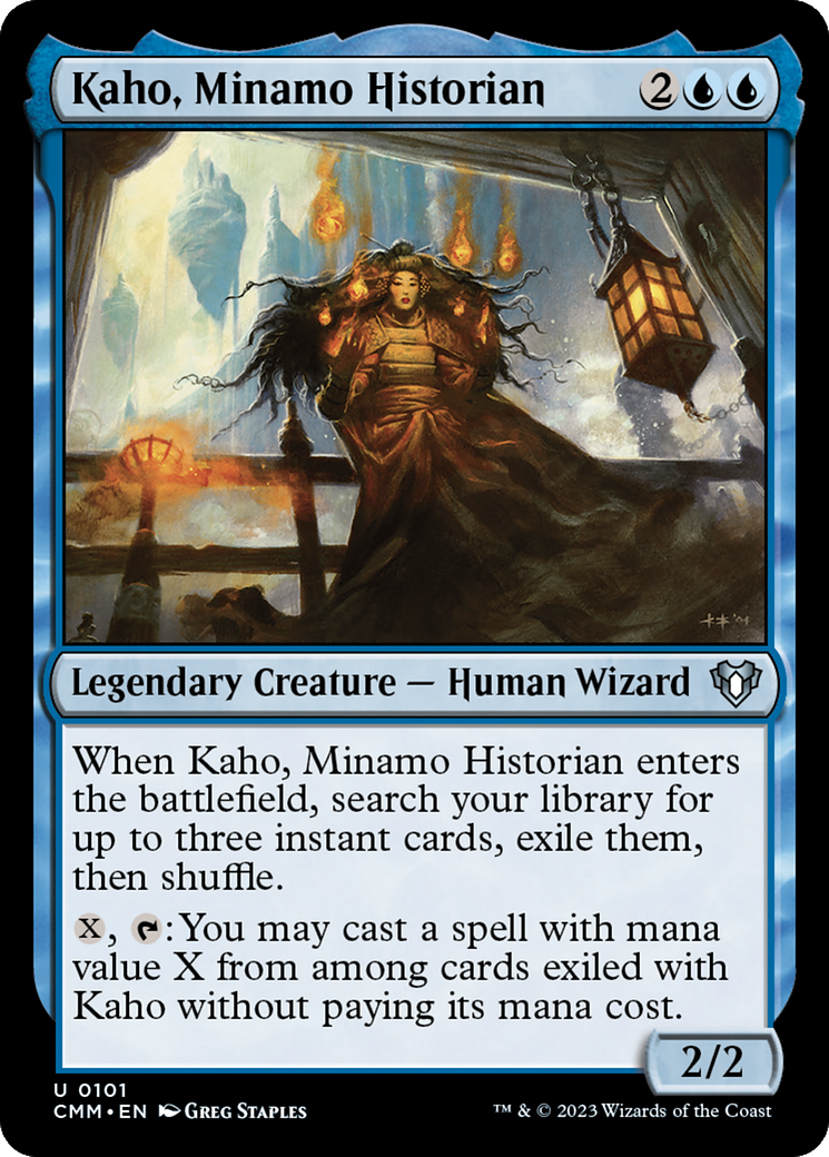 Kaho, Minamo Historian [Commander Masters] | Odin's Place