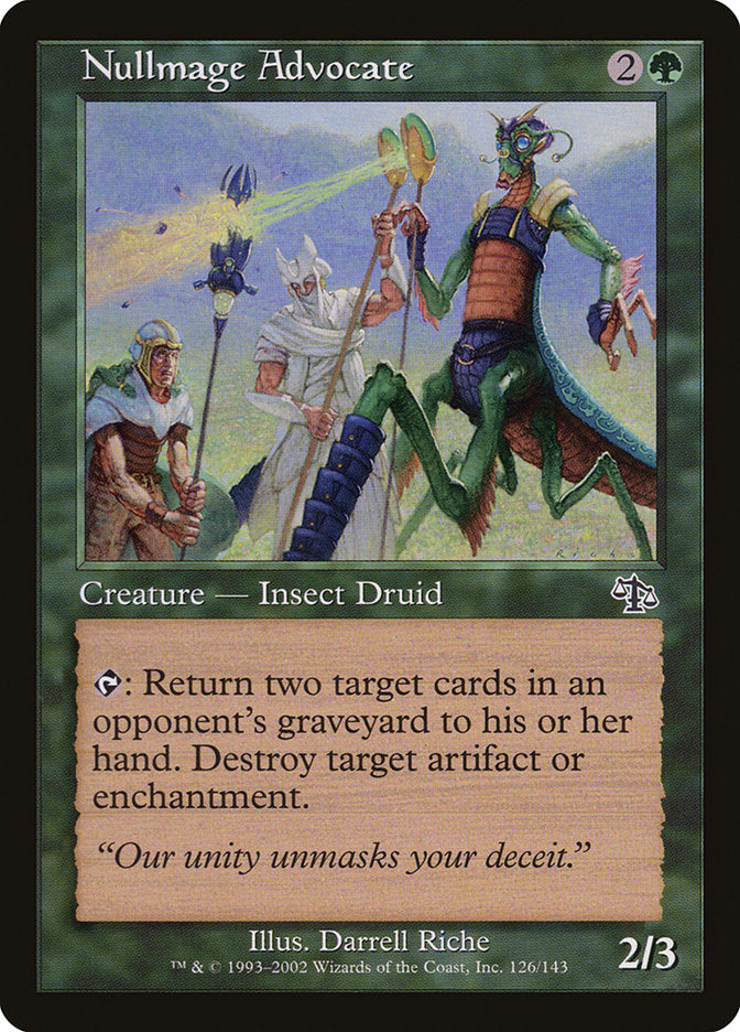 Nullmage Advocate (126) [Judgment] | Odin's Place