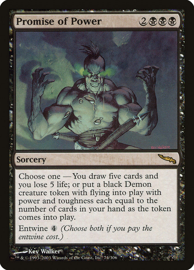 Promise of Power (74) [Mirrodin] | Odin's Place
