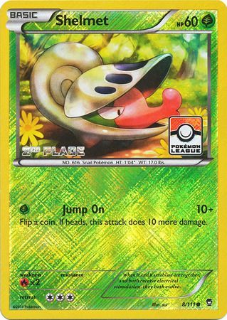 Shelmet (8/111) (League Promo 2nd Place) [XY: Furious Fists] | Odin's Place