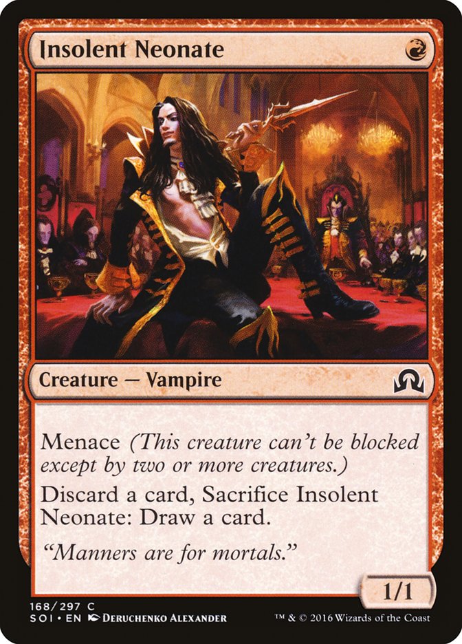 Insolent Neonate (168) [Shadows over Innistrad] | Odin's Place
