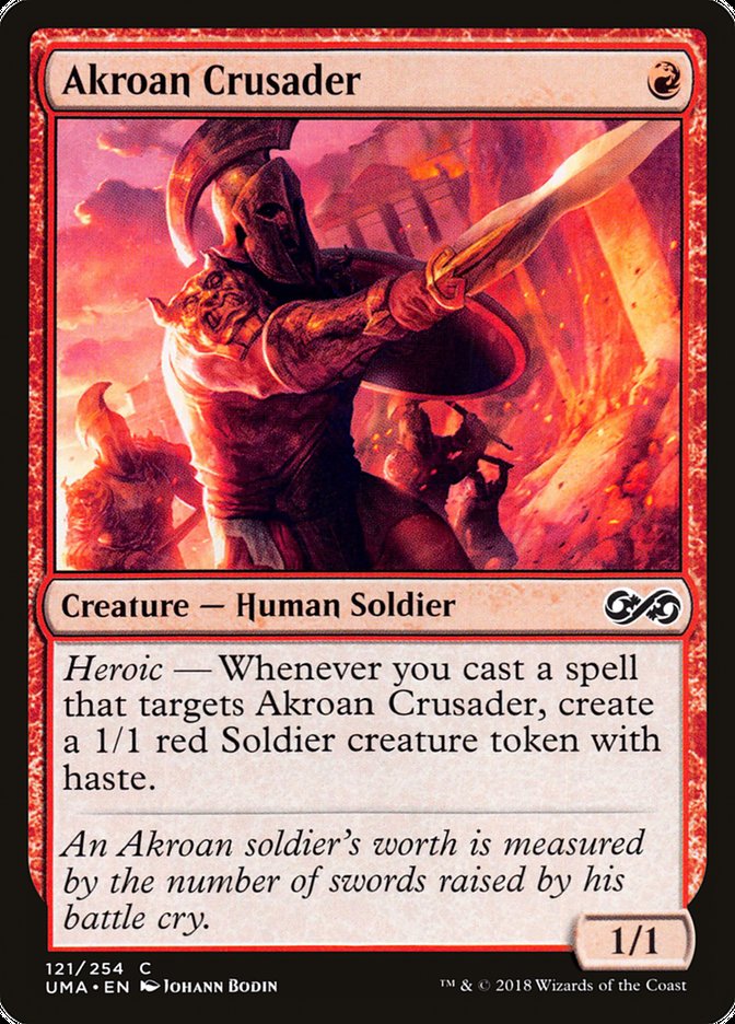 Akroan Crusader (121) [Ultimate Masters] | Odin's Place