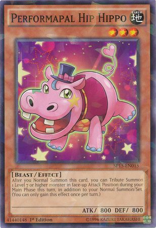 Performapal Hip Hippo [SP15-EN015] Shatterfoil Rare | Odin's Place