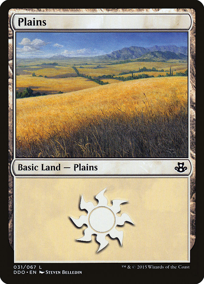 Plains (31) [Duel Decks: Elspeth vs. Kiora] | Odin's Place