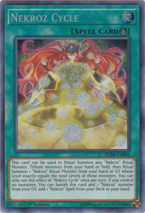Nekroz Cycle [BLHR-EN086] Secret Rare | Odin's Place