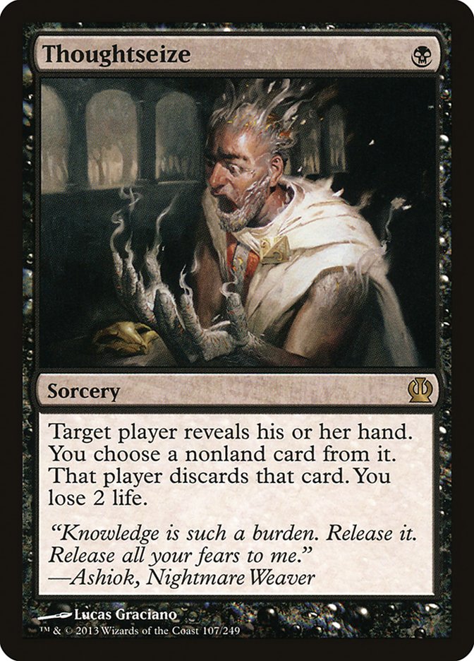 Thoughtseize (107) [Theros] | Odin's Place