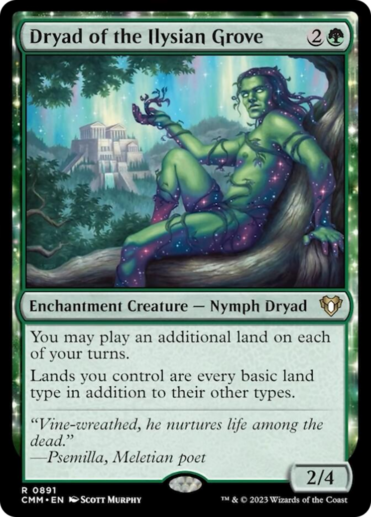 Dryad of the Ilysian Grove [Commander Masters] | Odin's Place