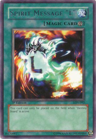 Spirit Message "L" [LON-092] Rare | Odin's Place