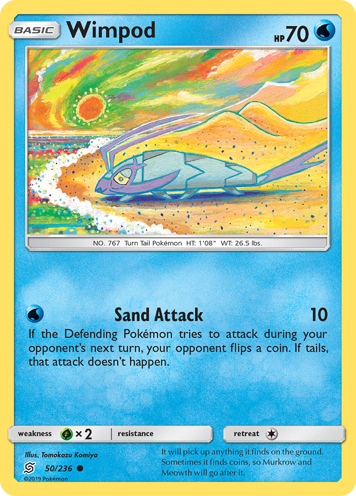 Wimpod (50/236) [Sun & Moon: Unified Minds] | Odin's Place