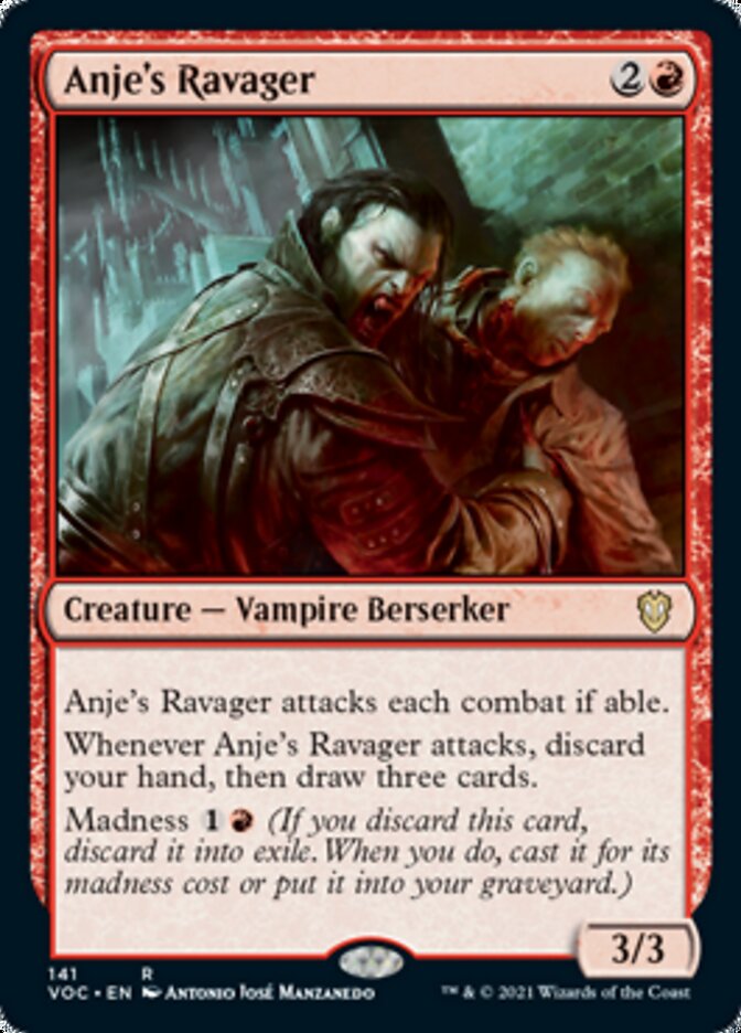 Anje's Ravager [Innistrad: Crimson Vow Commander] | Odin's Place