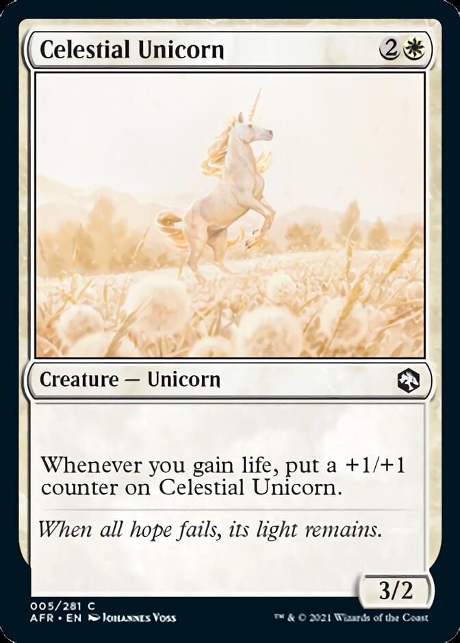 Celestial Unicorn [Dungeons & Dragons: Adventures in the Forgotten Realms] | Odin's Place
