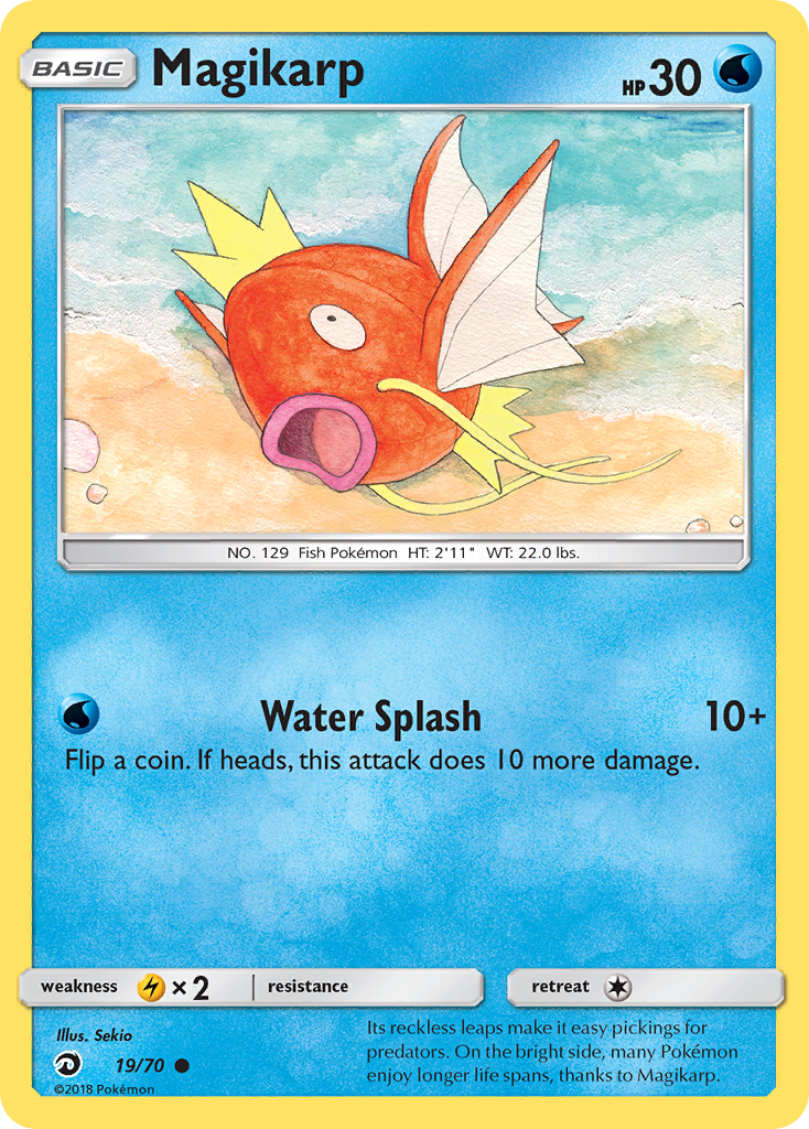 Magikarp (19/70) [Sun & Moon: Dragon Majesty] | Odin's Place