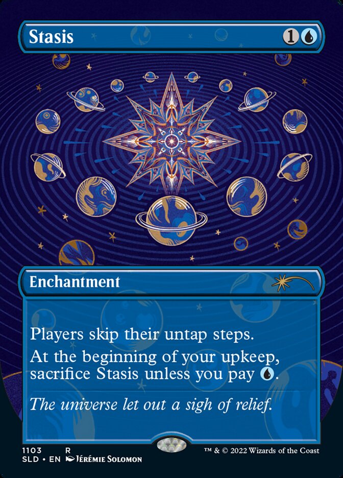 Stasis (Borderless) [Secret Lair Drop Series] | Odin's Place