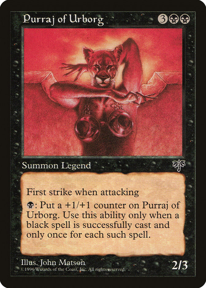 Purraj of Urborg (135) [Mirage] | Odin's Place