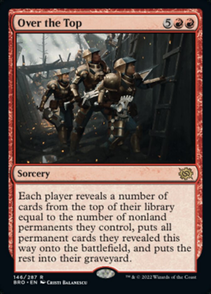 Over the Top [The Brothers' War] | Odin's Place