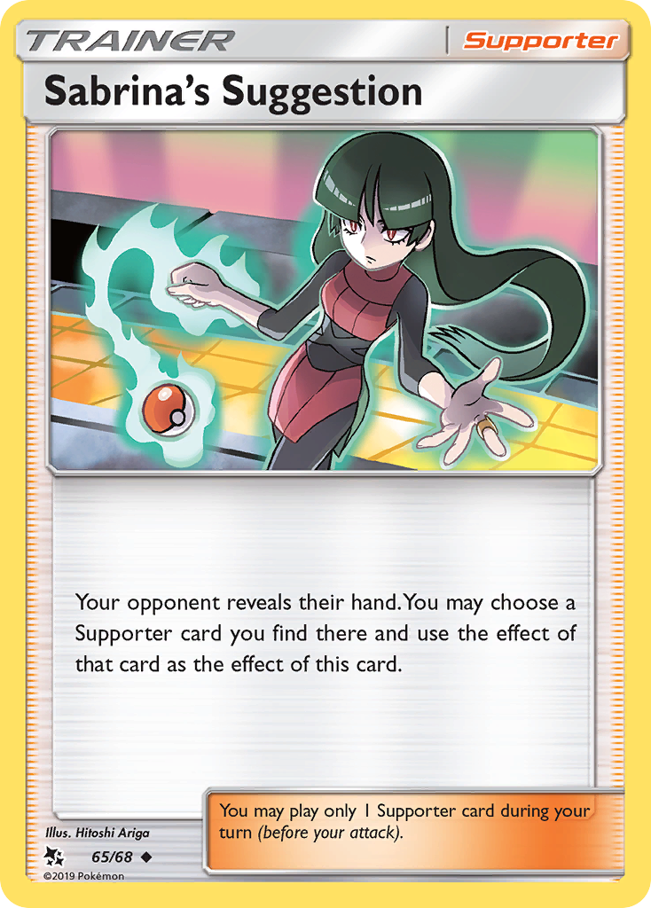Sabrina's Suggestion (65/68) [Sun & Moon: Hidden Fates] | Odin's Place