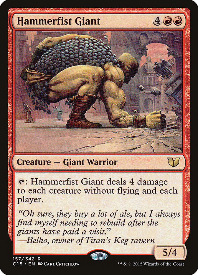 Hammerfist Giant (157) [Commander 2015] | Odin's Place