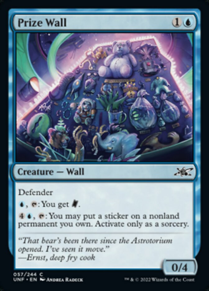 Prize Wall [Unfinity] | Odin's Place