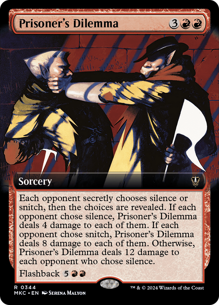 Prisoner's Dilemma (Extended Art) [Murders at Karlov Manor Commander] | Odin's Place