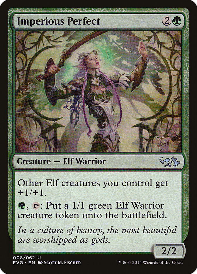 Imperious Perfect (8) (Elves vs. Goblins) [Duel Decks Anthology] | Odin's Place