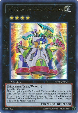Wind-Up Zenmaister [GENF-EN042] Ultra Rare | Odin's Place