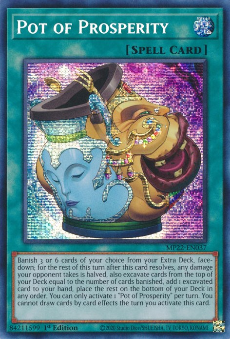 Pot of Prosperity [MP22-EN037] Prismatic Secret Rare | Odin's Place
