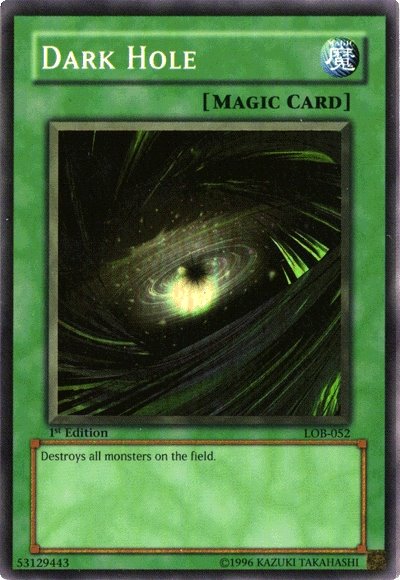Dark Hole [LOB-052] Super Rare | Odin's Place
