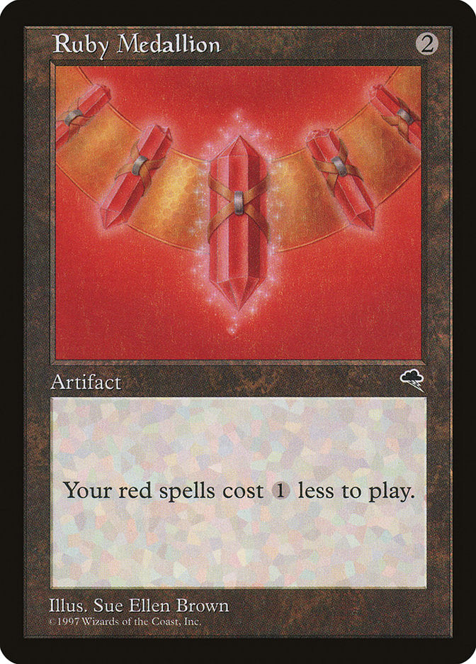 Ruby Medallion [Tempest] | Odin's Place