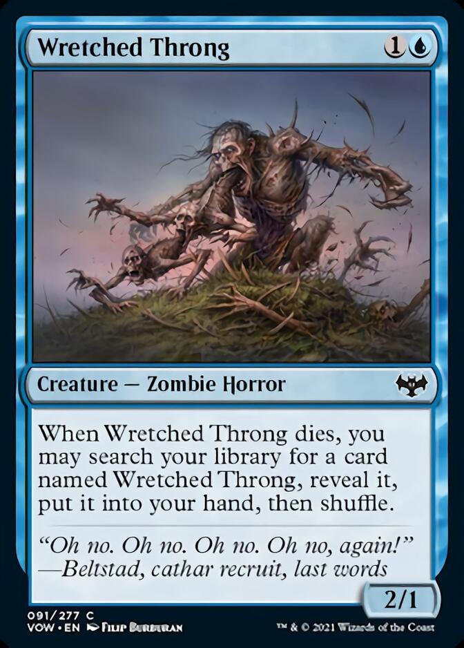 Wretched Throng [Innistrad: Crimson Vow] | Odin's Place