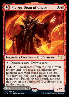 Plargg, Dean of Chaos // Augusta, Dean of Order [Strixhaven: School of Mages] | Odin's Place