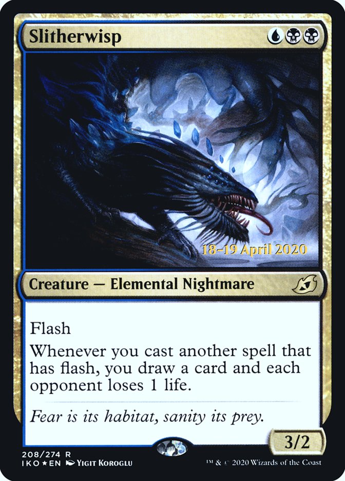 Slitherwisp [Ikoria: Lair of Behemoths Prerelease Promos] | Odin's Place