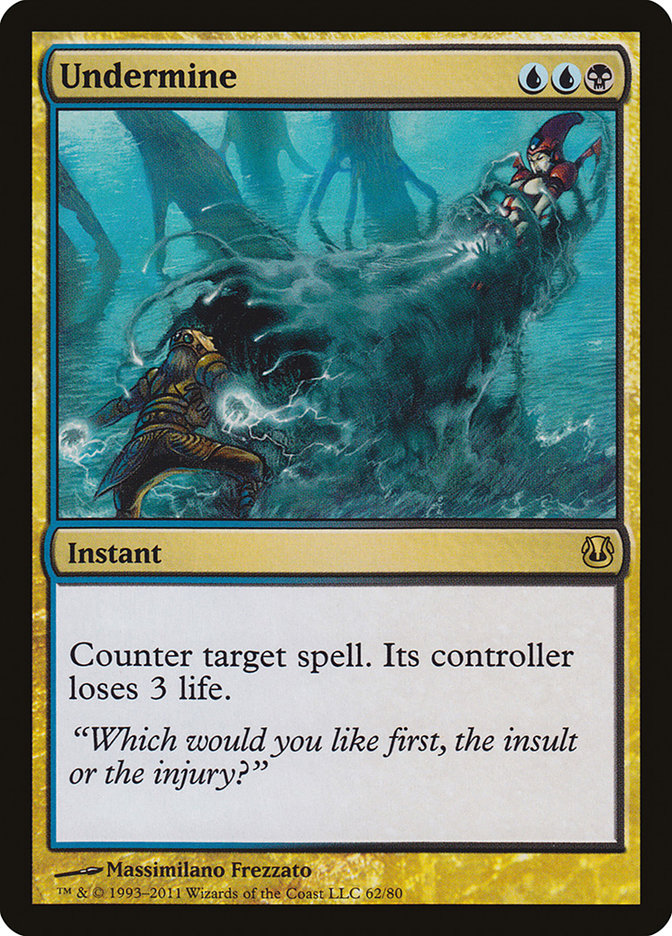 Undermine (62) [Duel Decks: Ajani vs. Nicol Bolas] | Odin's Place