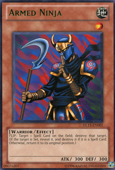 Armed Ninja (Green) [DL13-EN001] Rare | Odin's Place