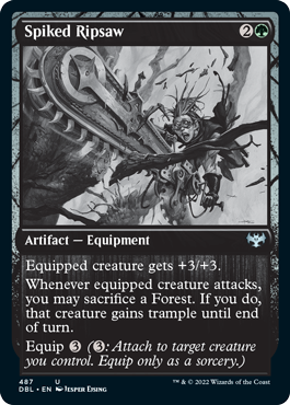 Spiked Ripsaw [Innistrad: Double Feature] | Odin's Place