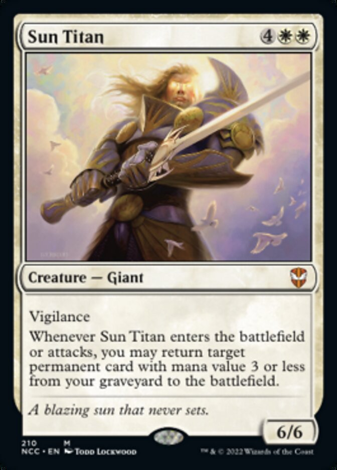 Sun Titan [Streets of New Capenna Commander] | Odin's Place