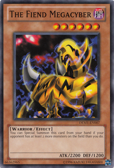 The Fiend Megacyber [DEM1-EN007] Common | Odin's Place
