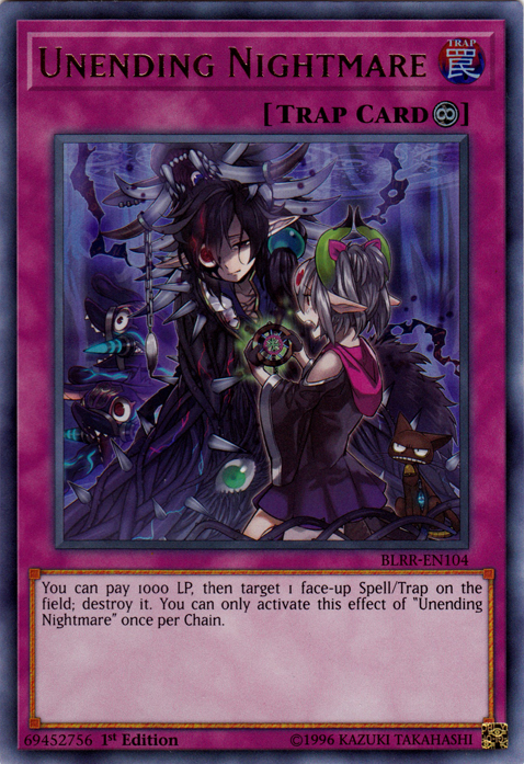 Unending Nightmare [BLRR-EN104] Ultra Rare | Odin's Place